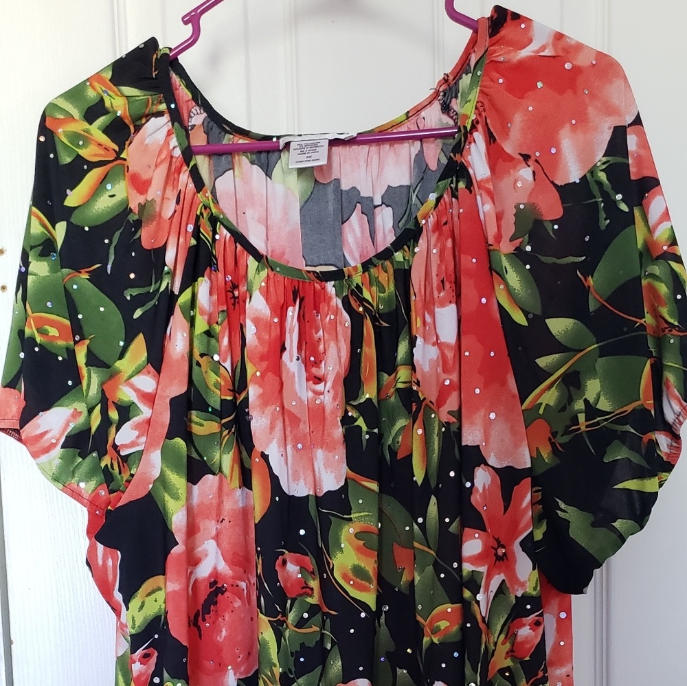 Floral Summer Blouse